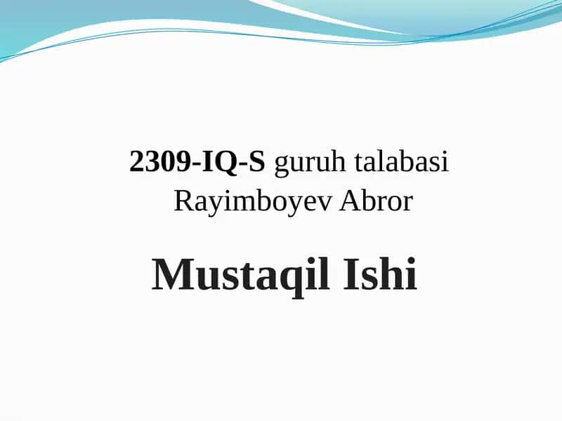 Kichik biznes va xususiy tadbirkorlikni qo'llab-quvvatlash