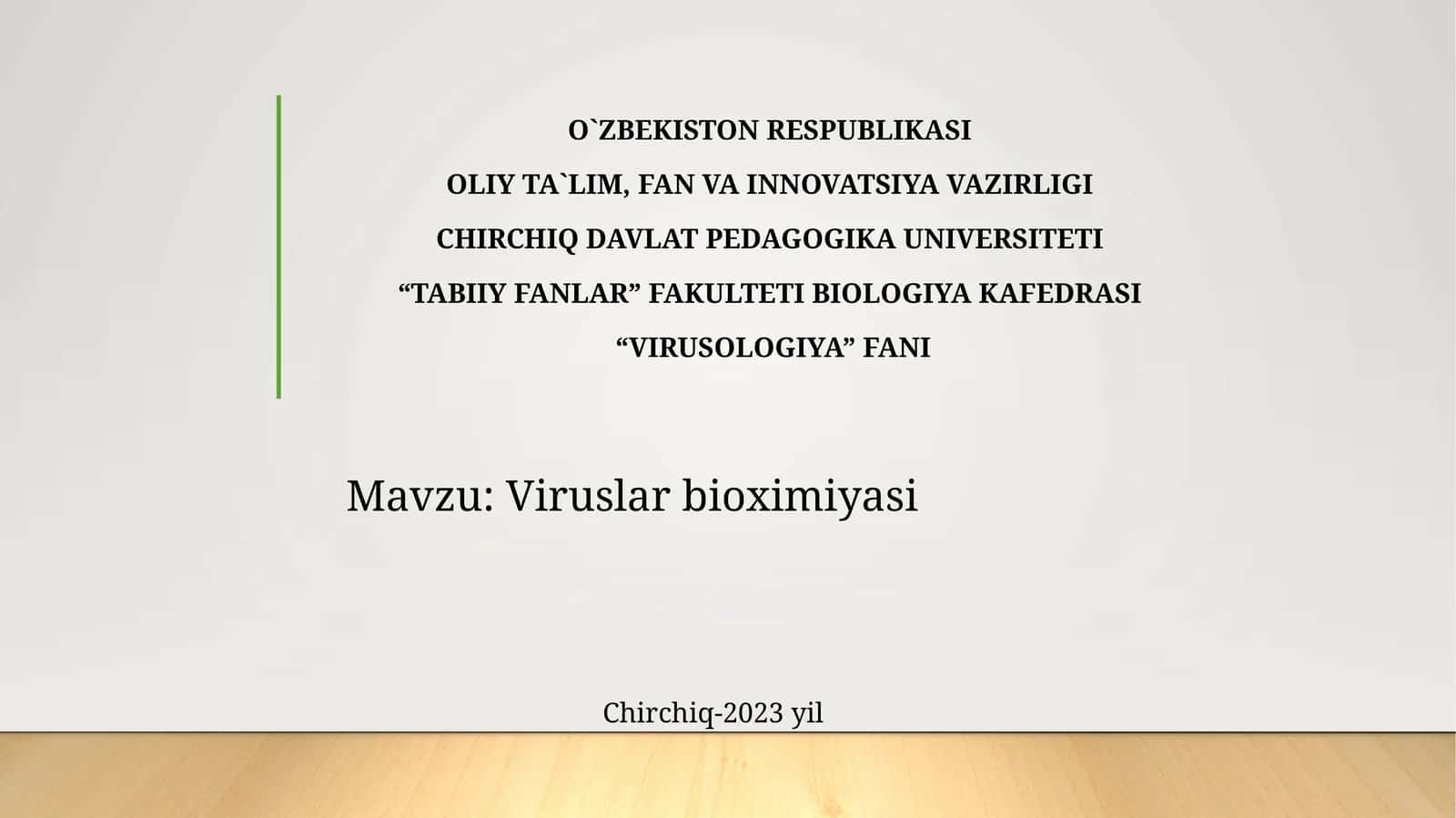 Viruslar bioximiyasi