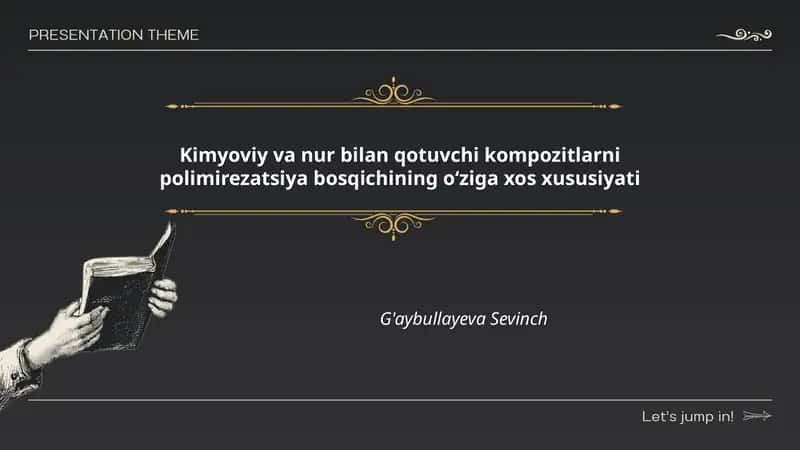 Kimyoviy va nur bilan qotuvchi kompozitlarni polimirezatsiya bosqichining oʻziga xos xususiyati