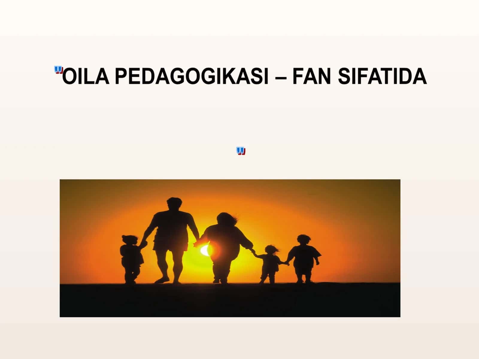 Oila psixologiyasi: Darslik