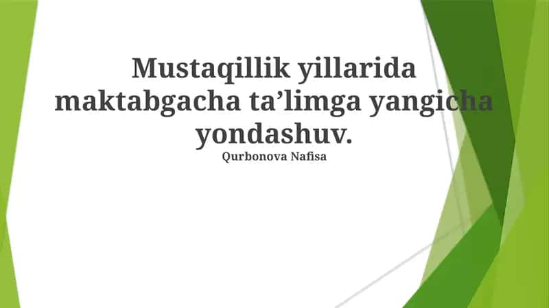 Zamonaviy Pedagogik Texnologiyalar va Innovatsiyalar