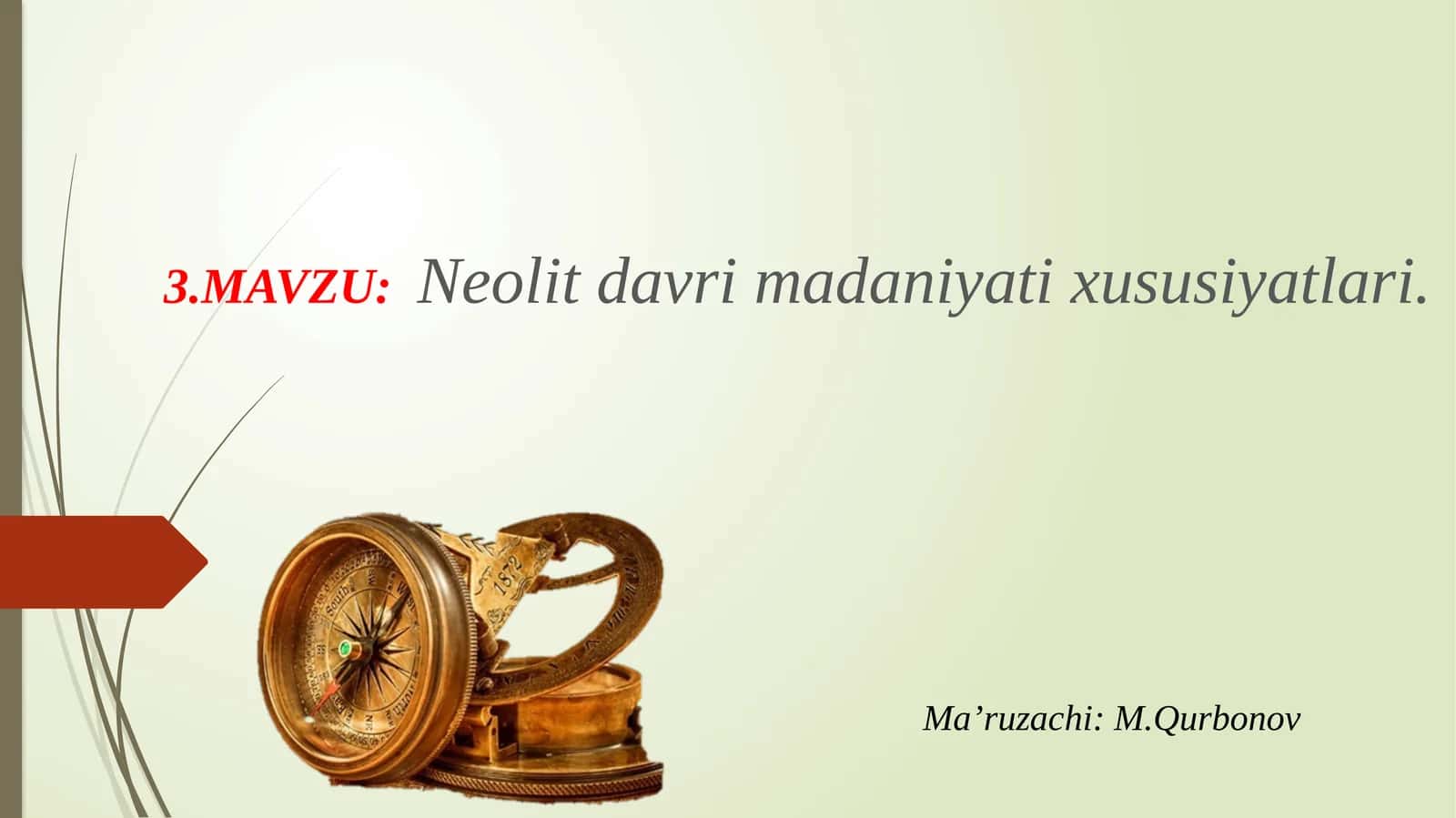 Neolit davrimadaniyatixususiyatlari