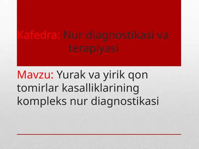 Nur diagnostikasi vaterapiyasi