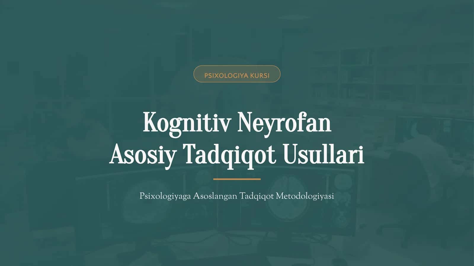Kognitiv Neyrofan