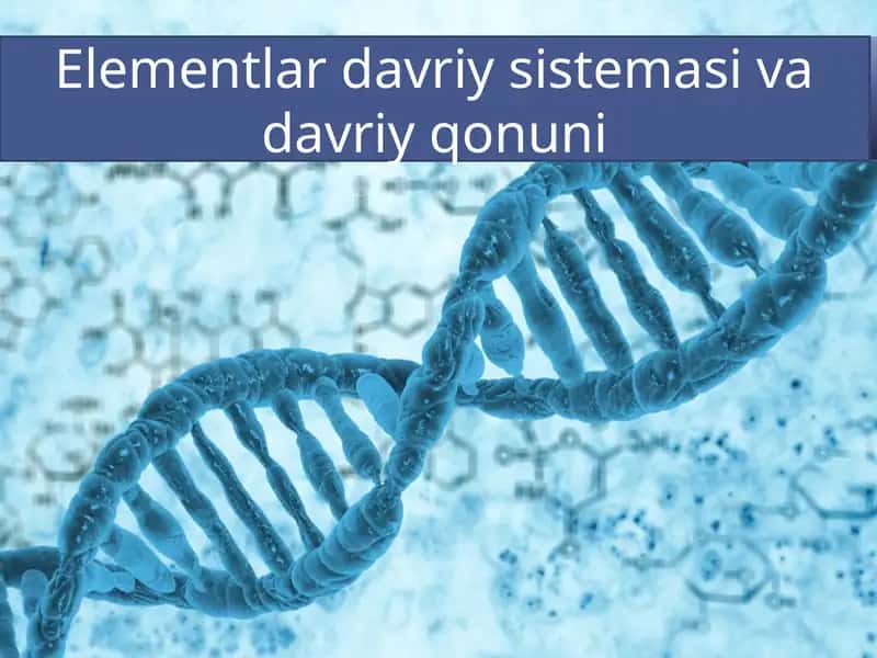 Elementlar davriy sistemasi
