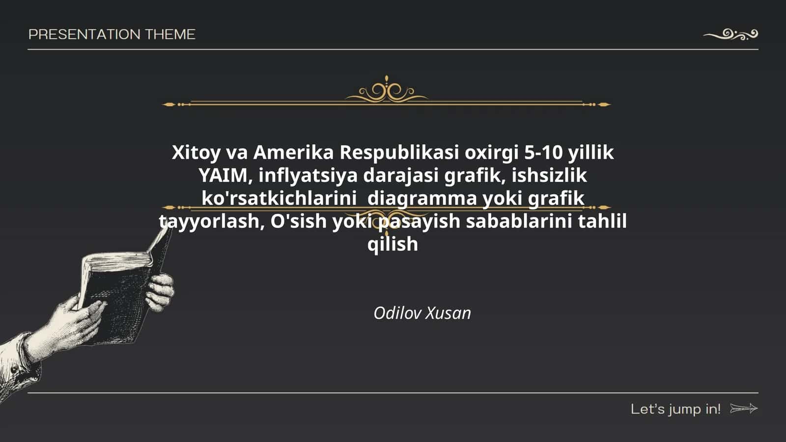 Xitoy va Amerika Respublikasi oxirgi 5-10 yillik YAIM
