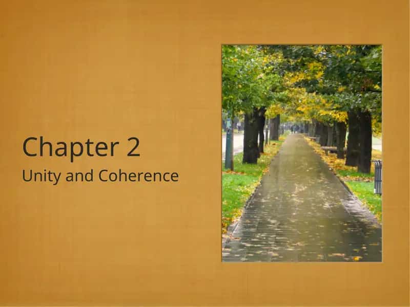 Unity and Coherence