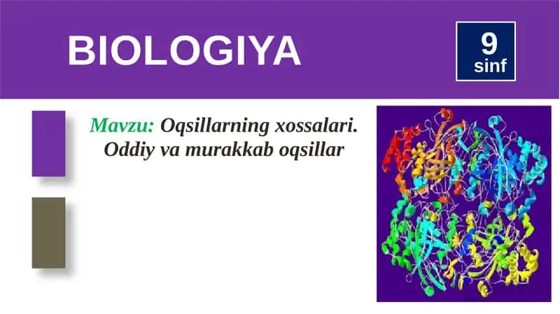 Biologiya 9-sinf