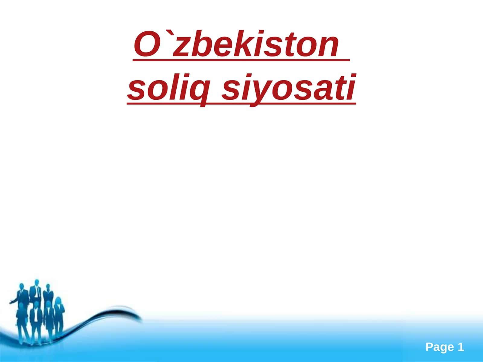 Soliqlar byudjet tizimi