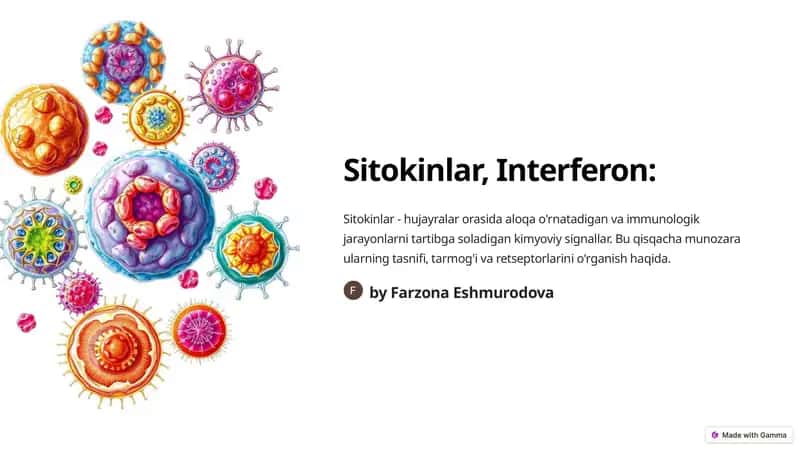Sitokinlar, Interferon