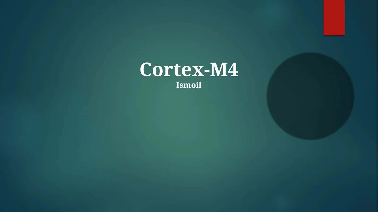 Cortex-M4