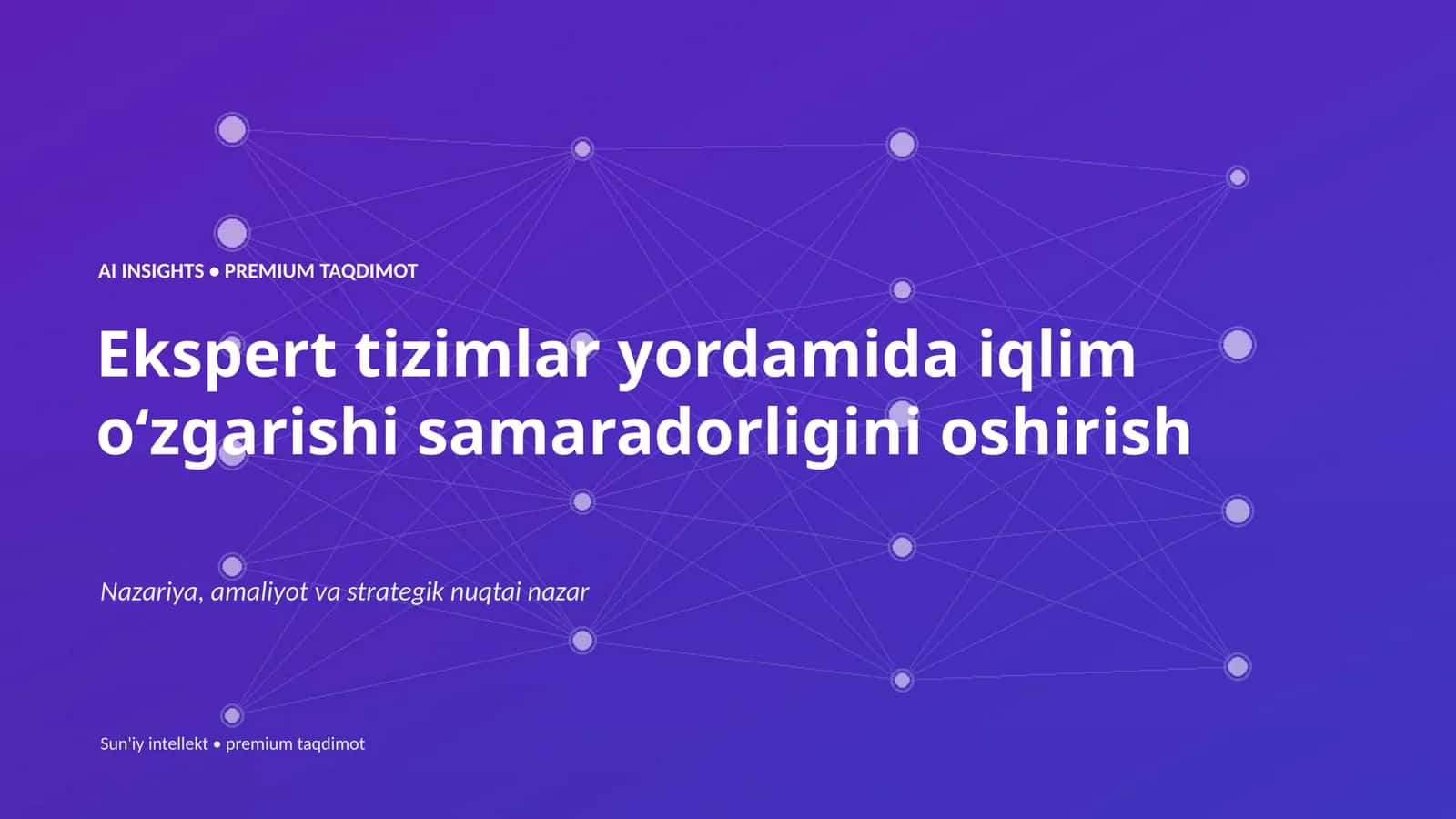 PREMIUM TAQDIMOT