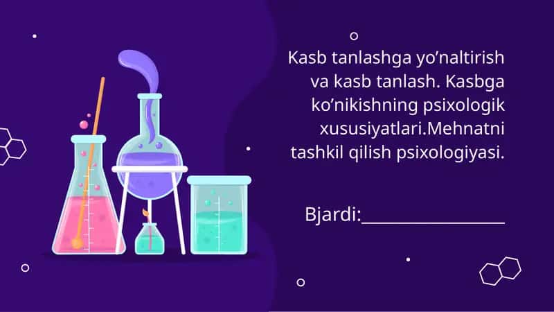 Mehnatni tashkil qilish psixologiyasi