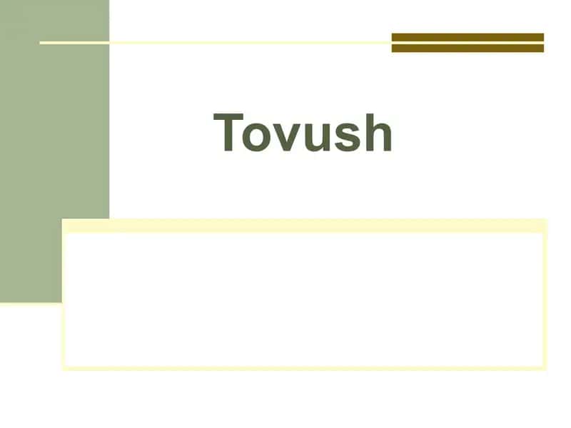 Tovush akustikasi