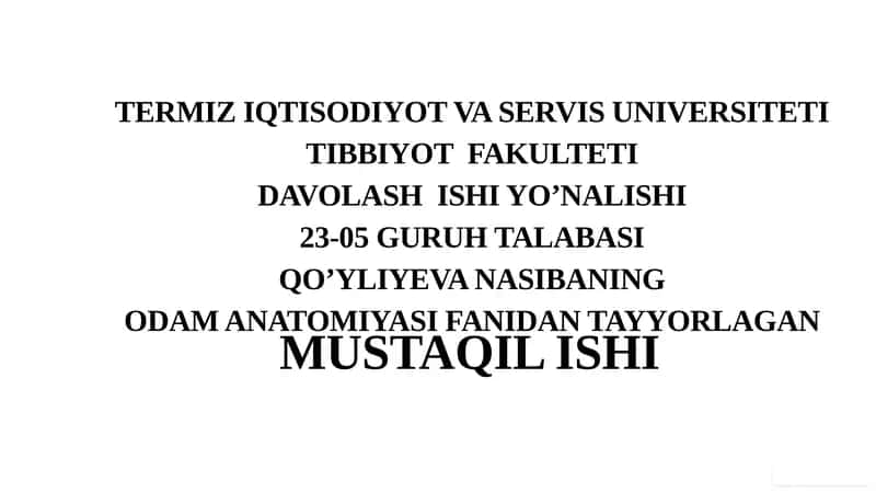 Yon qorinchalari variant anatomiyasi