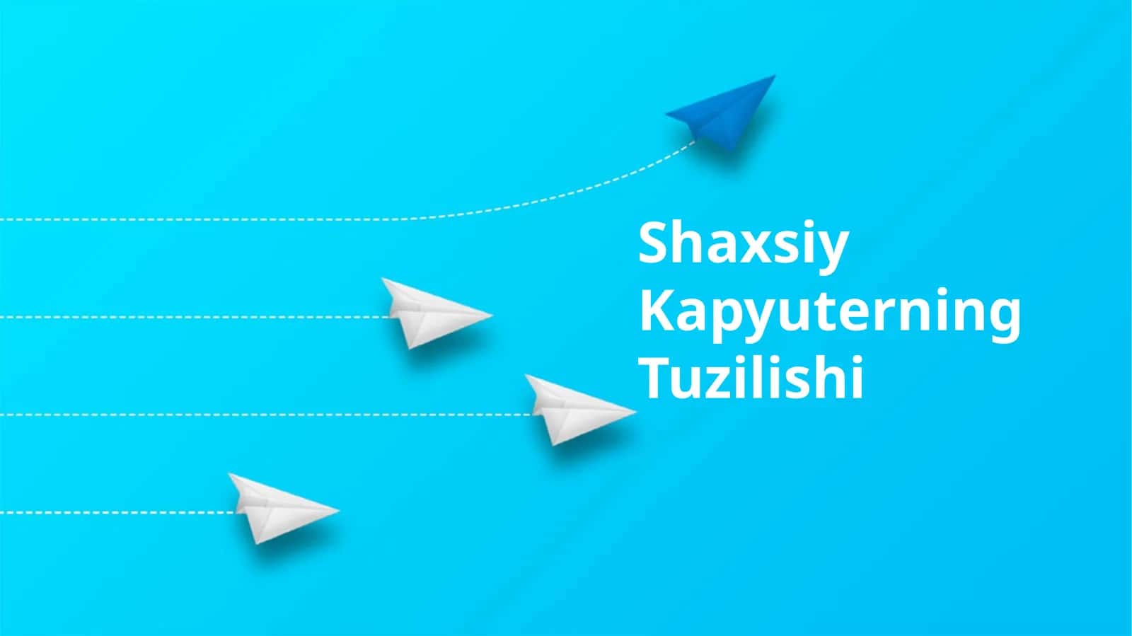 Shaxsiy Kapyuterning Tuzilishi
