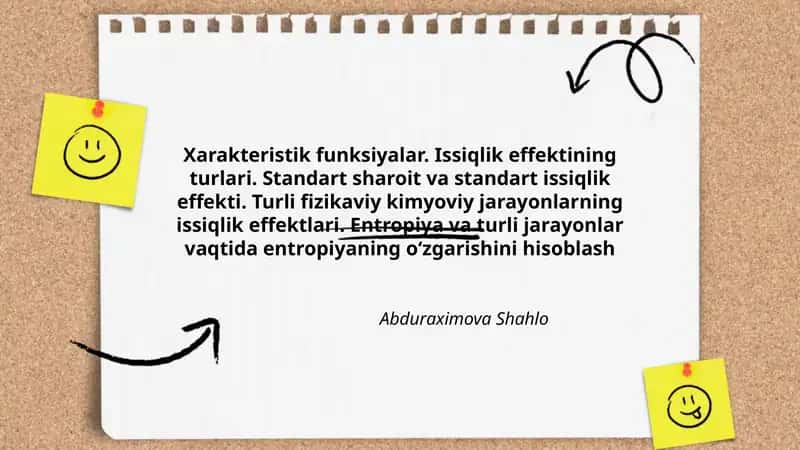 Issiqlik effektining turlari