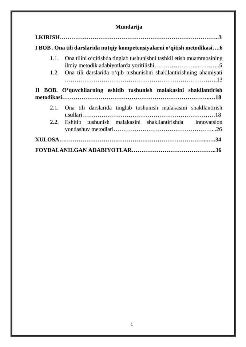 Kurs ishi
