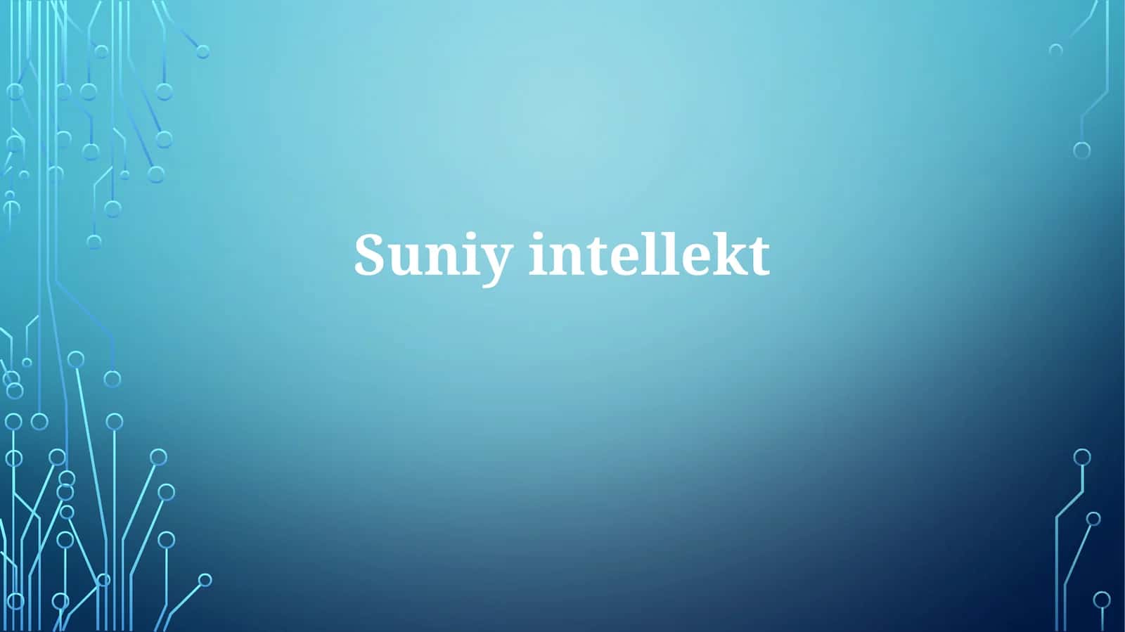 Suniyintellekt