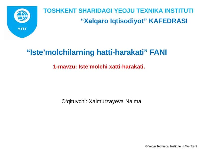 Iste’molchixatti-harakati