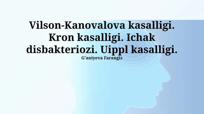 Ichak disbiyozi