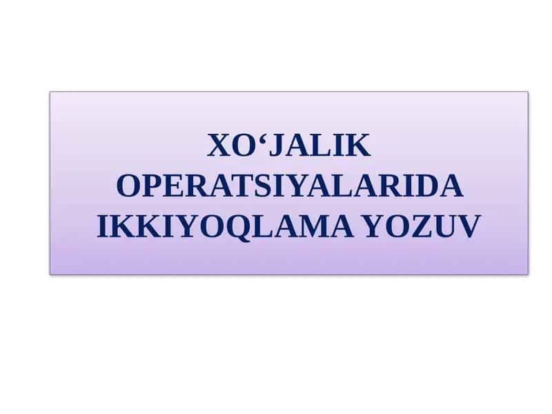 Ikkiyoqlama yozuv