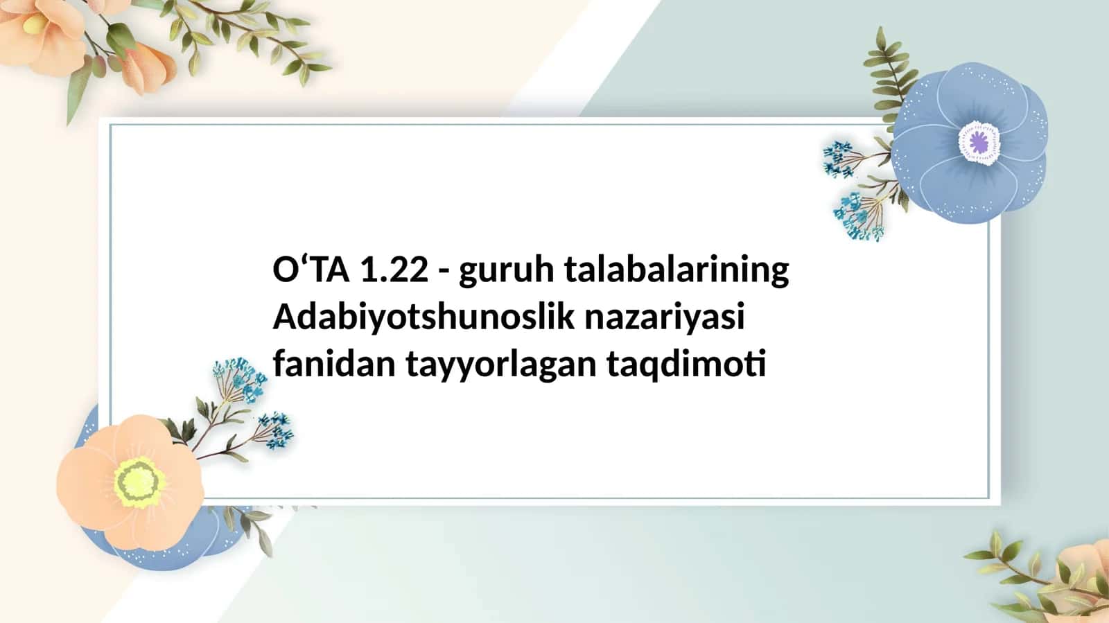 GʻGʻulomning "Shumbola" qissasini biografik metod asosida tahlil qilish