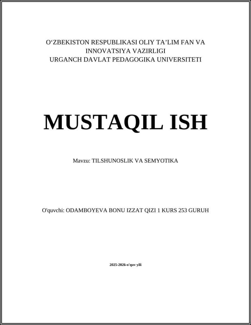 Fonetika va fonologiya