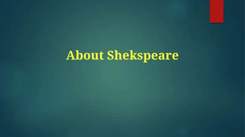 Shekspeare hayoti va davridagi yurishlar