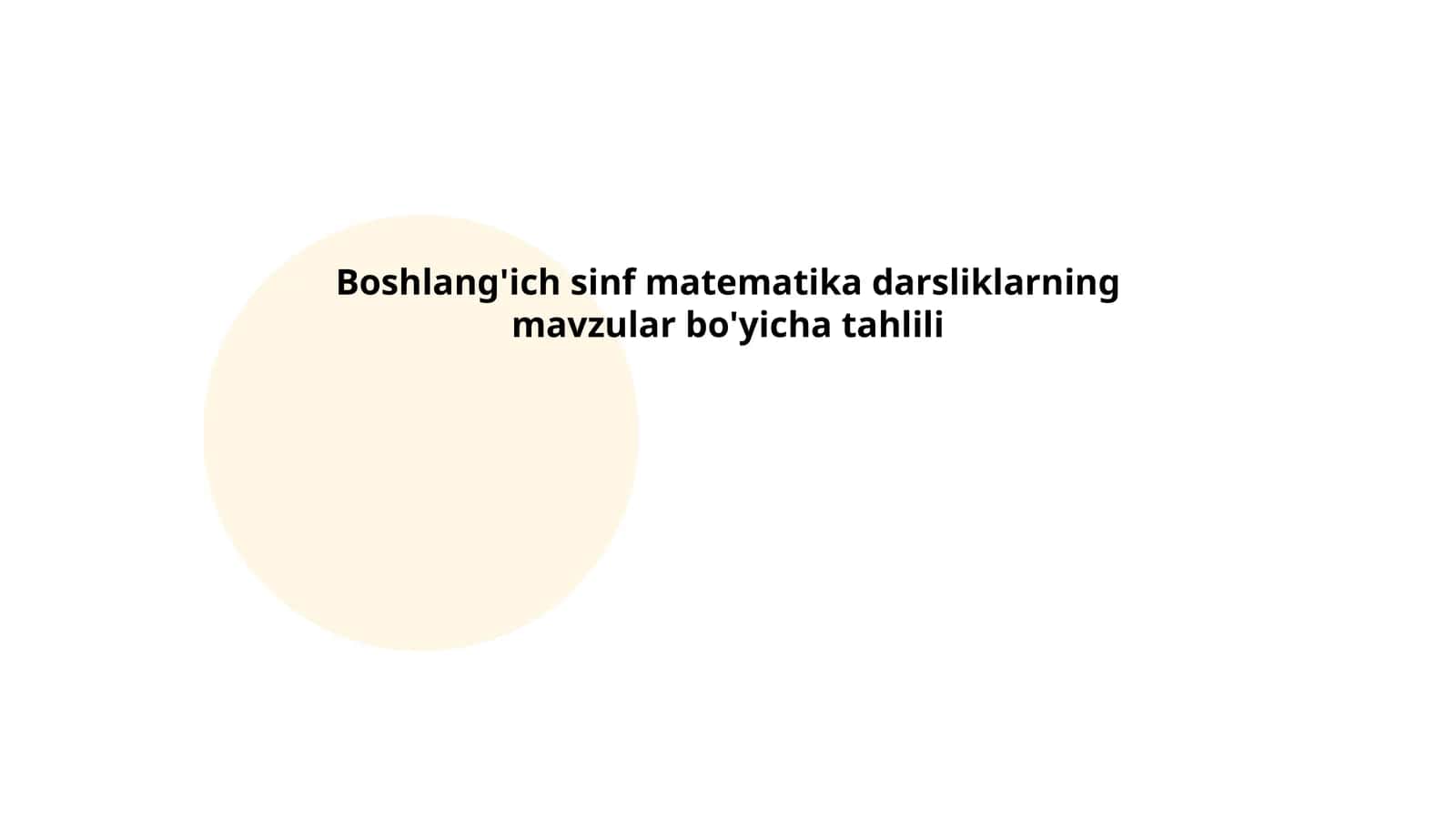 Do'stmurodova shahzoda