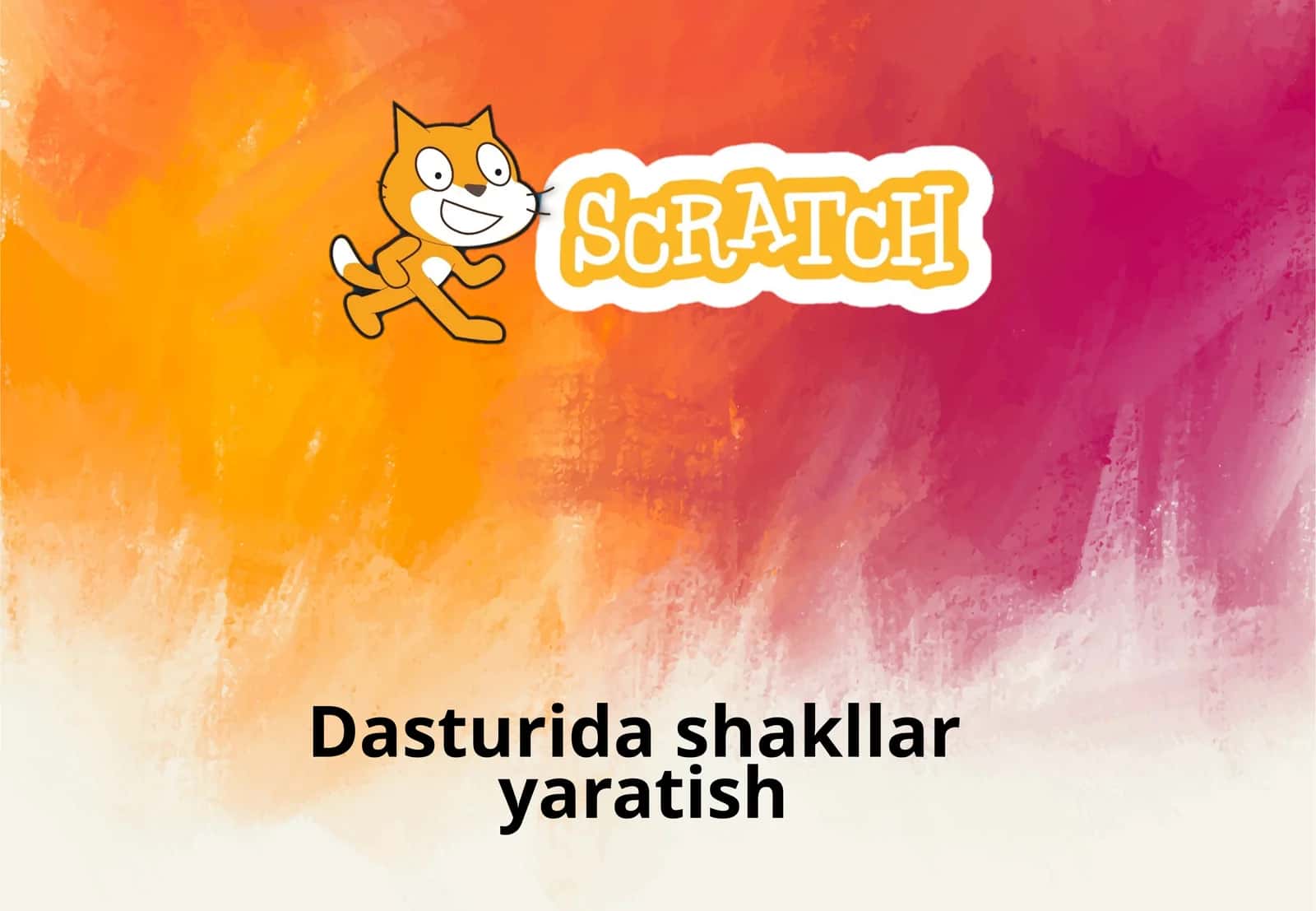 Dasturida shakllar yaratish