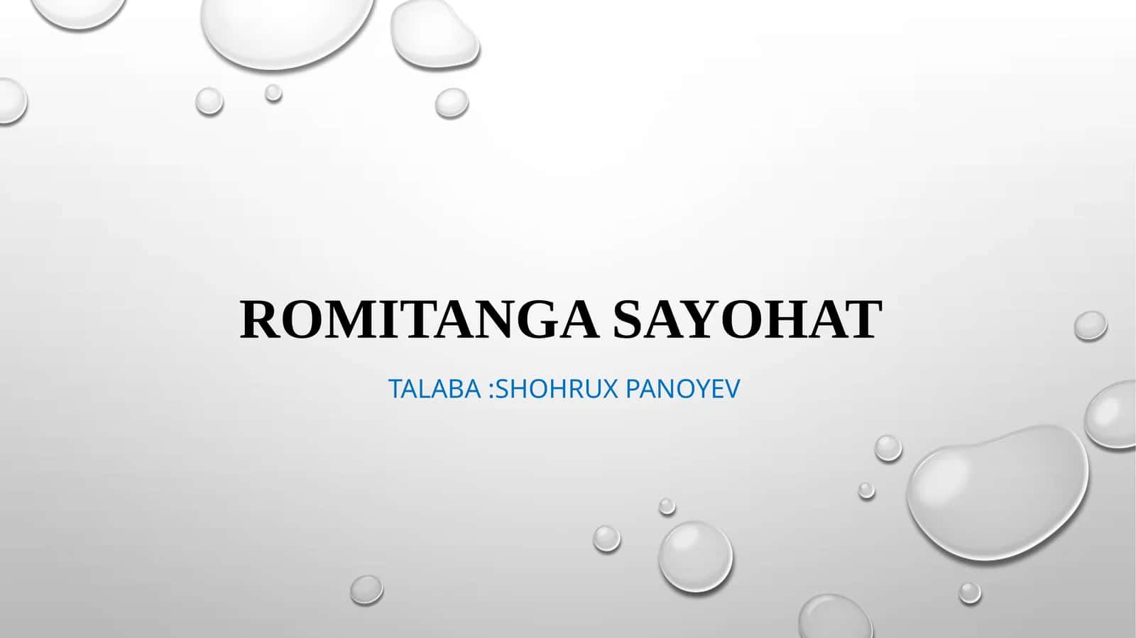 Romitangasayohat