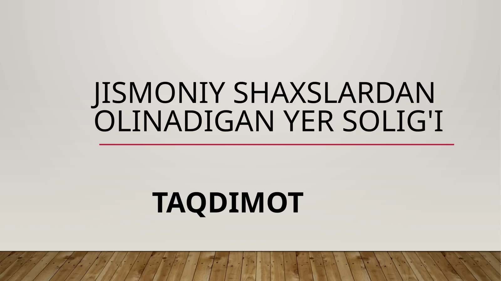 Yer solig‘ining tushunchasi