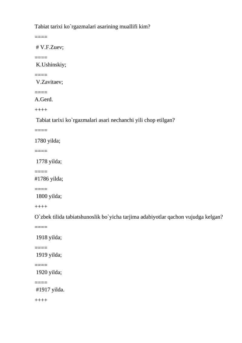 Tabiat tarixi ko`rgazmalari