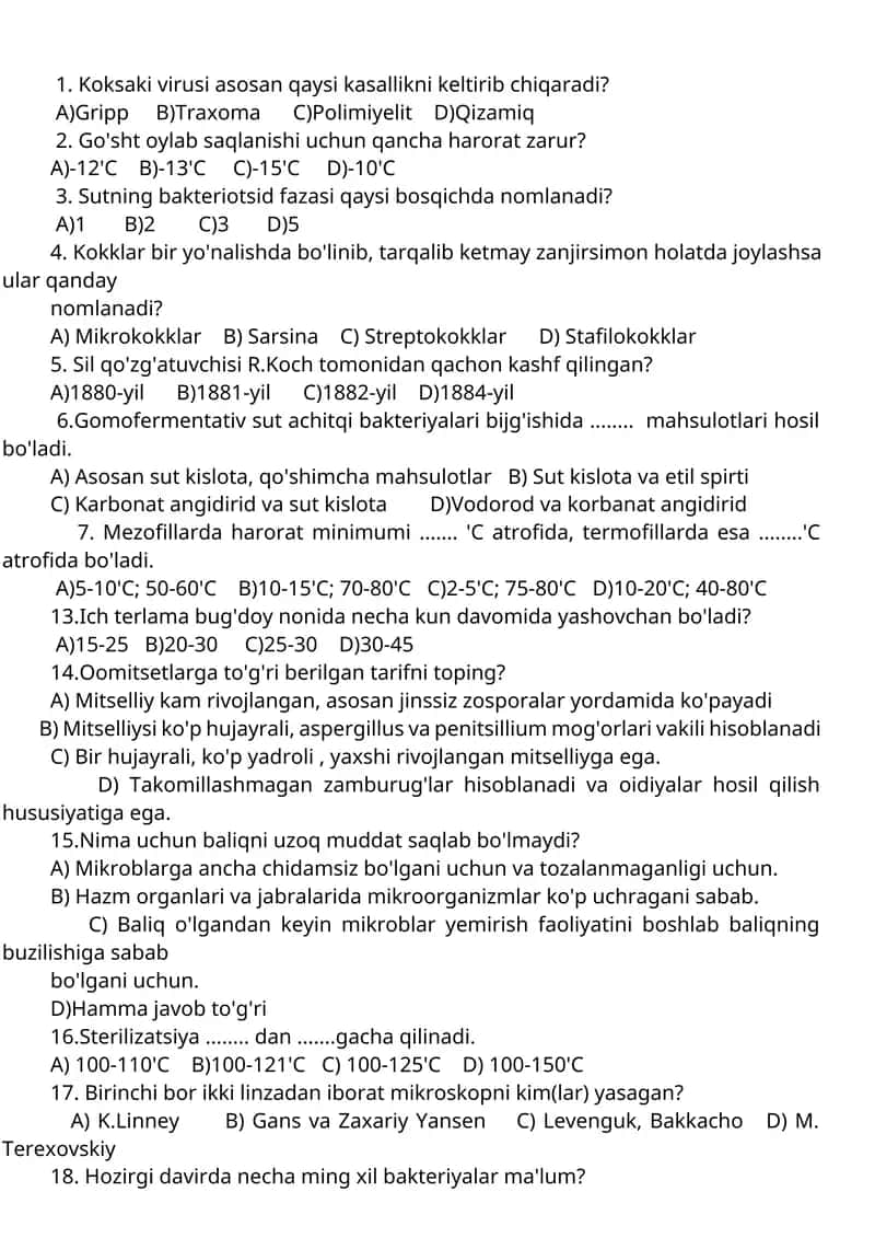 Gomofermentativ sut achitqi bakteriyalari