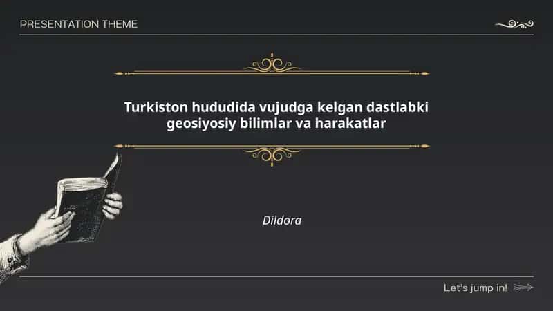 Turkiston hududining tarixiy konteksti