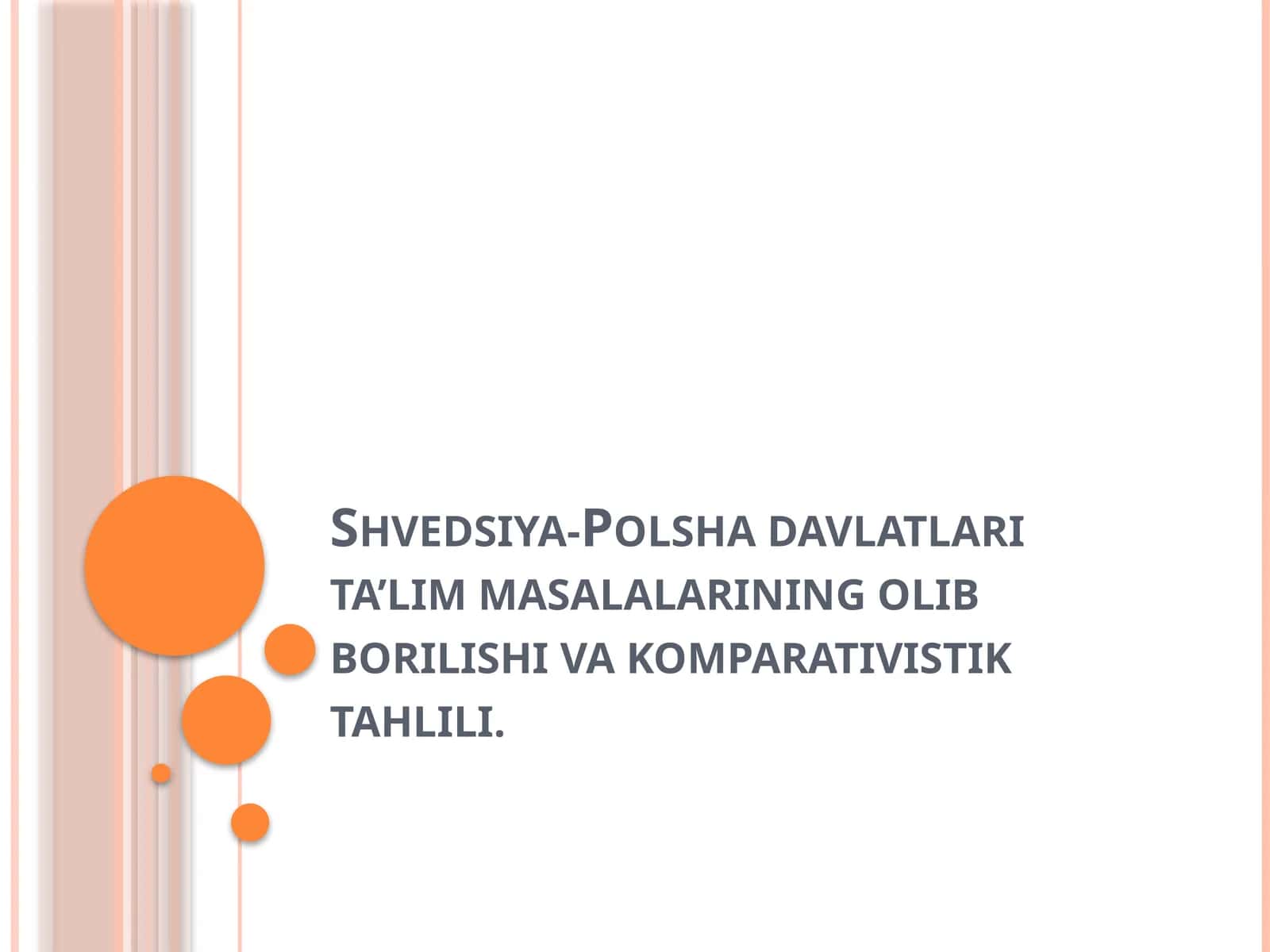 Ta'lim tizimi Shvetsiya