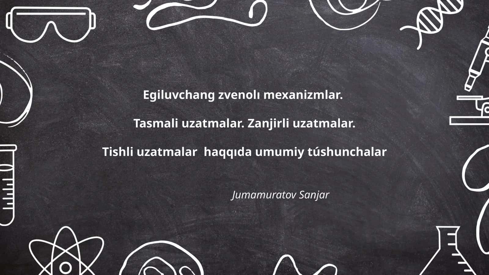 Egiluvchang zvenolı mexanizmlar
