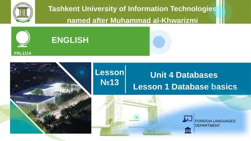 Unit 4 Databases