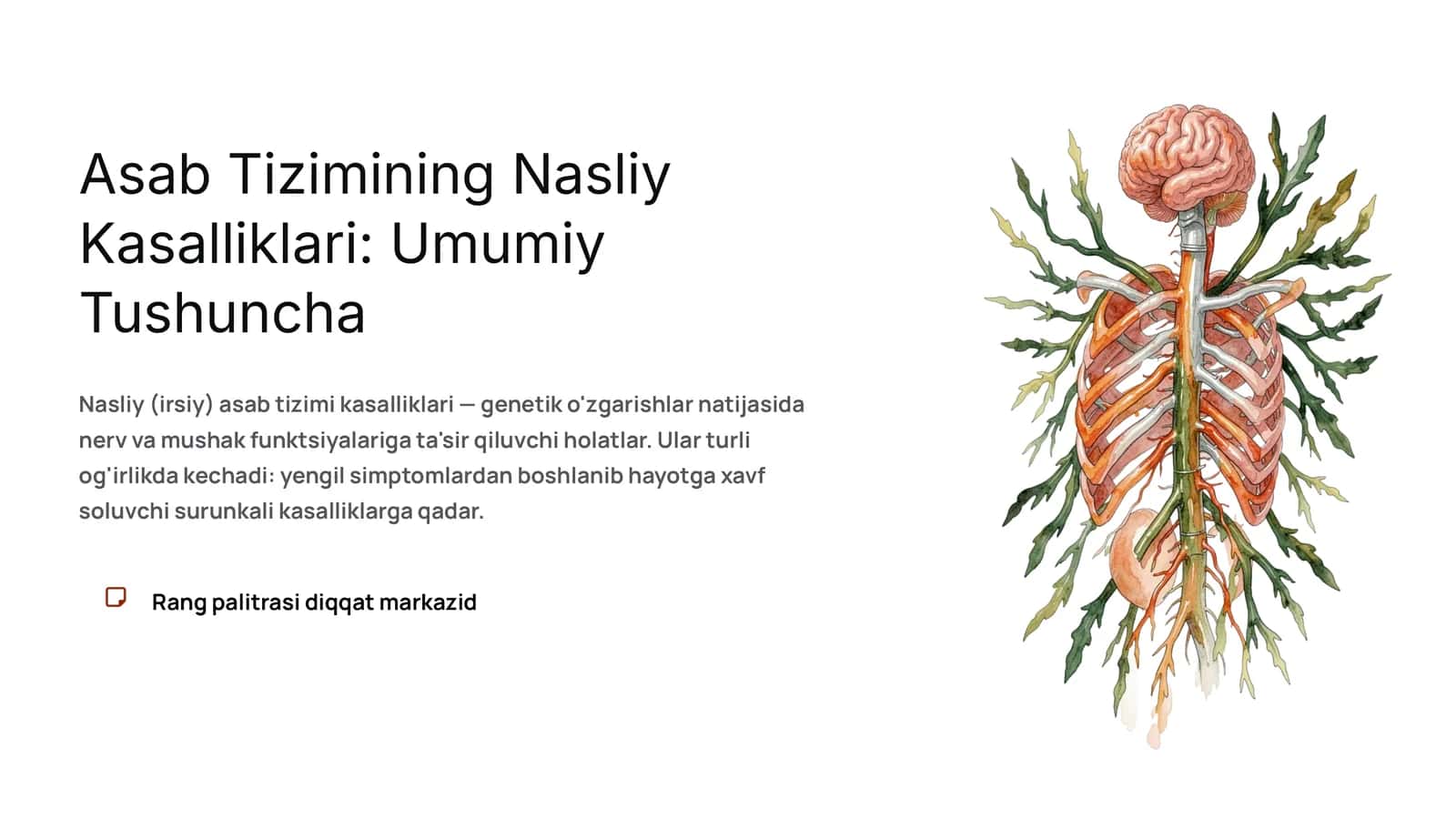 Asab Tizimining Nasliy Kasalliklari: Umumiy Tushuncha