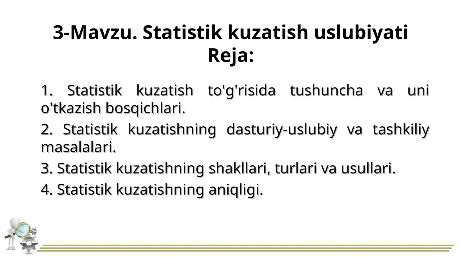 Statistikkuzatishuslubiyati