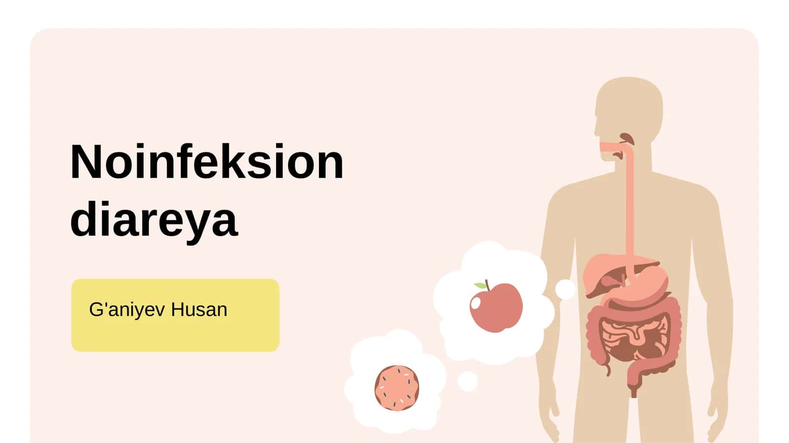 Noinfeksion diareya