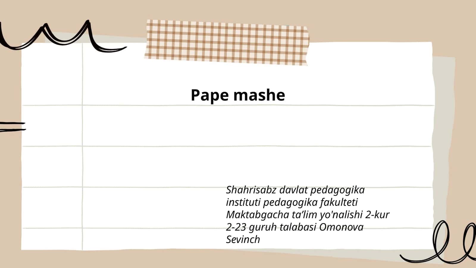 Papye-mashe san'ati tarixi