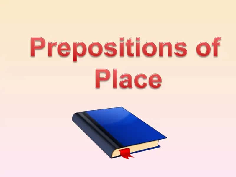 Spatial Prepositions in English