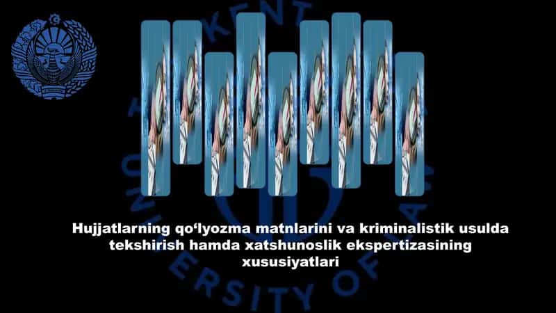 Hujjatlarni kriminalistik texnik tekshirish