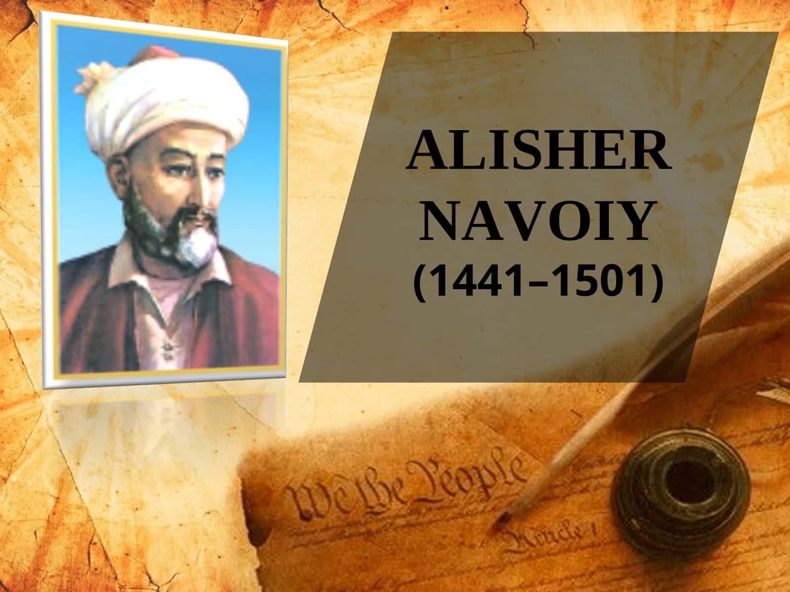 ALISHER NAVOIY (1441–1501)