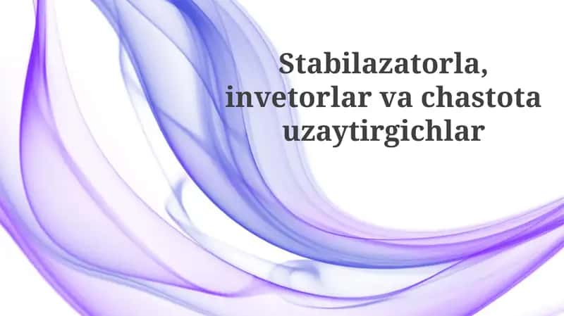 Chastota Konverteri Asoslari