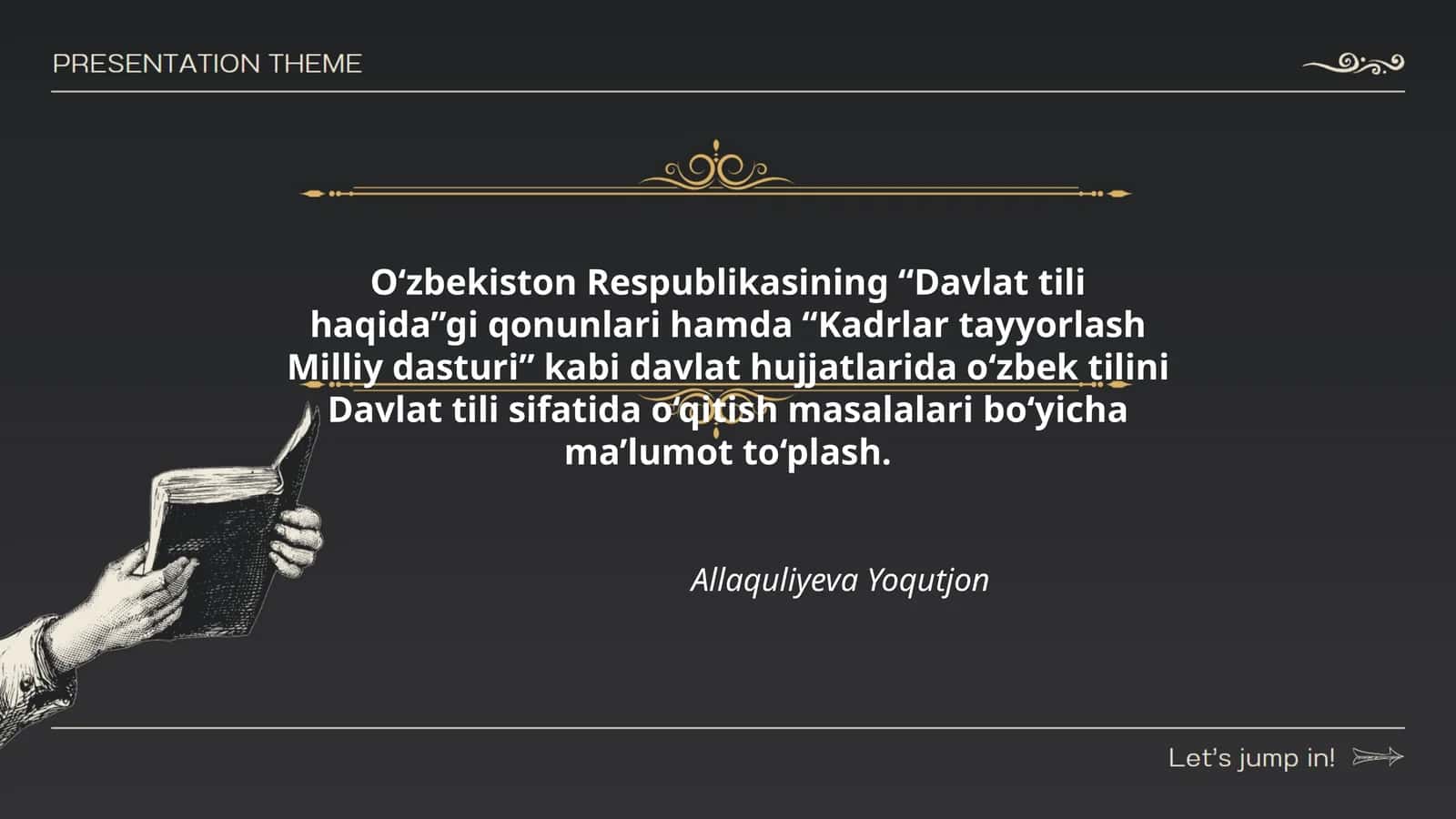 Davlat tili haqida qonunlar