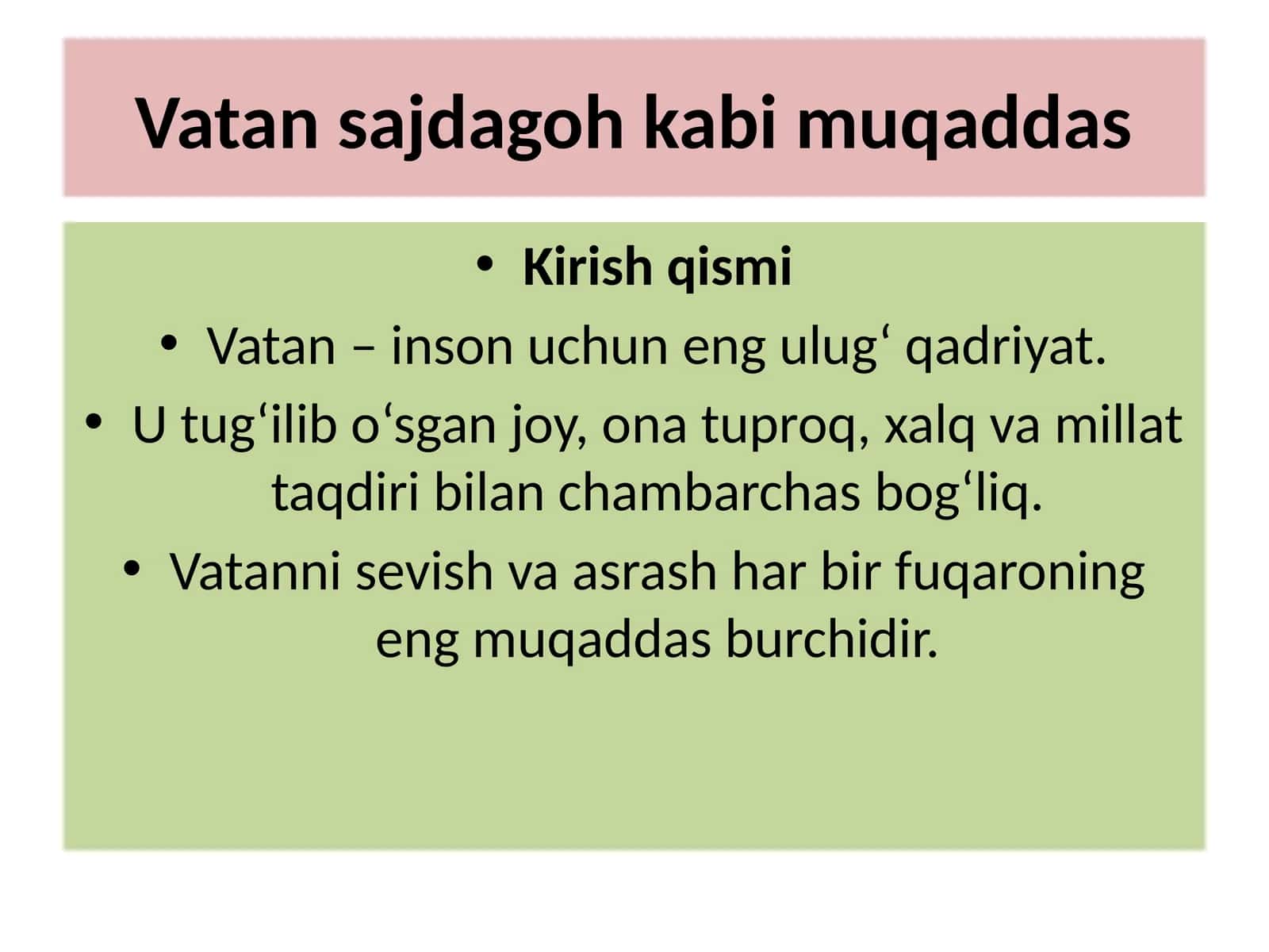 Vatan sajdagoh kabi muqaddas