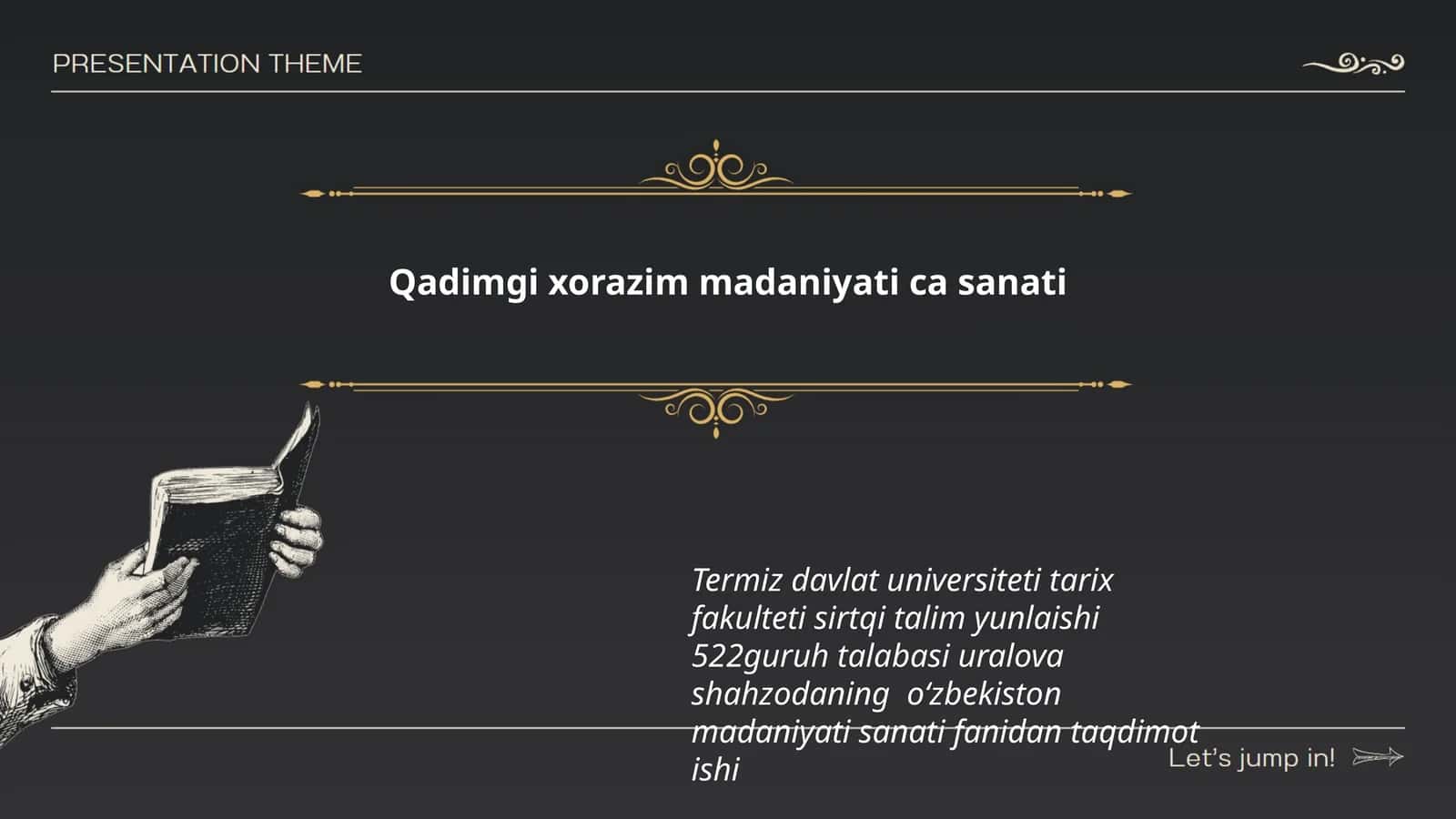 Qadimgi xorazim madaniyati ca sanati